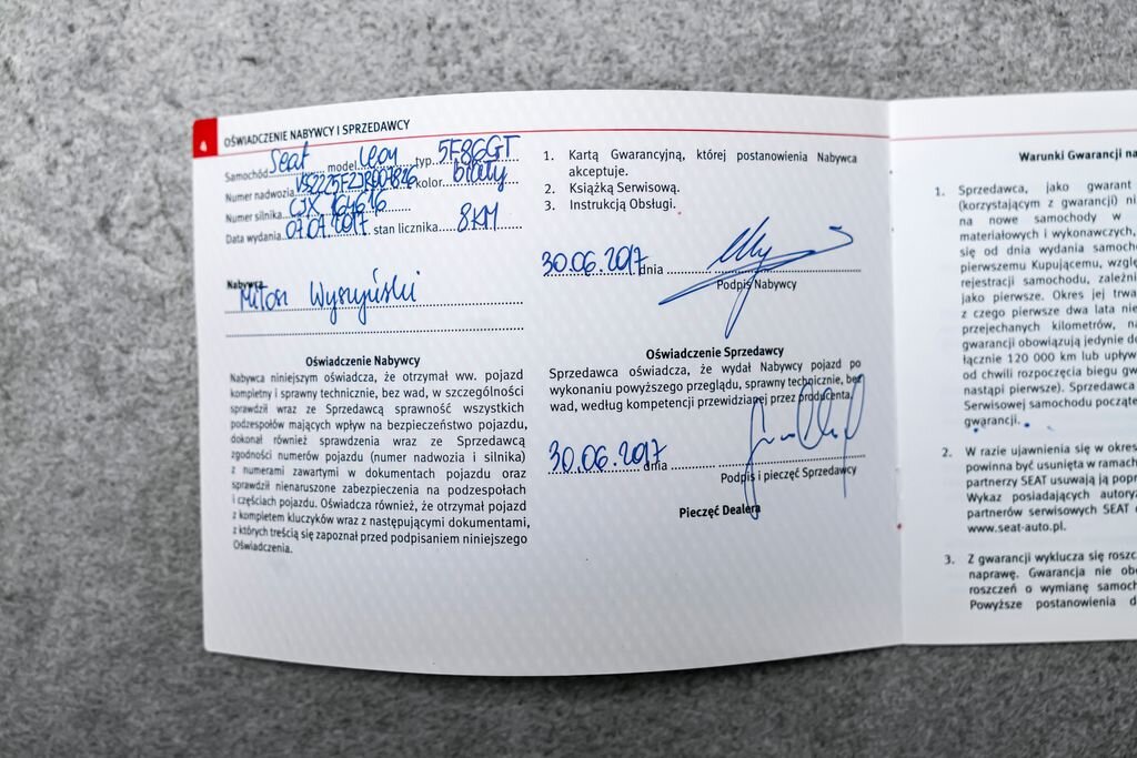 Seat Leon Kombi 2,0 l 221 kw