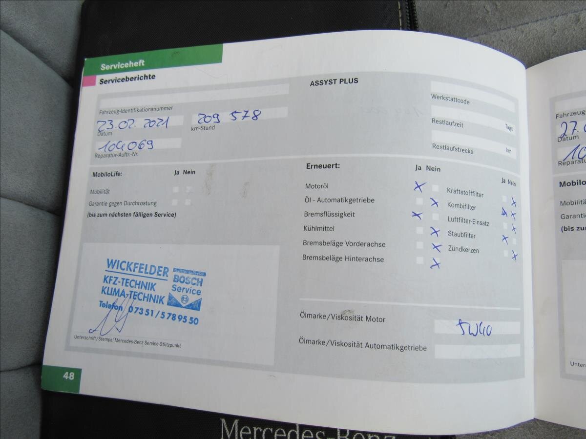 Mercedes-Benz Třídy M SUV / Terénní 3,0 l 165 kw