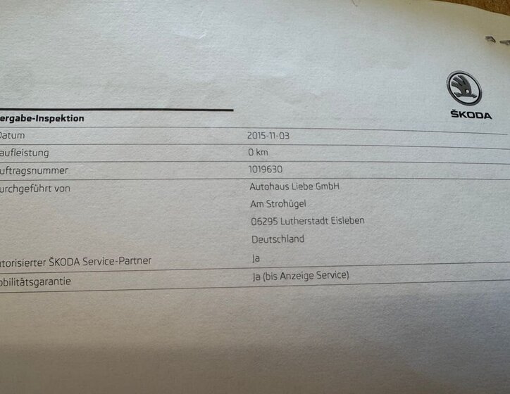 Škoda Octavia Kombi 1,6 l 81 kw