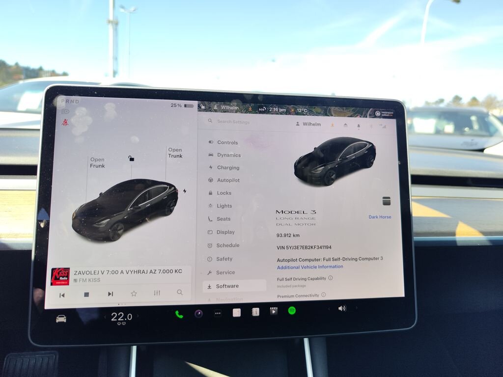 Tesla Model 3 Sedan / Limuzína 0,0 155 kw