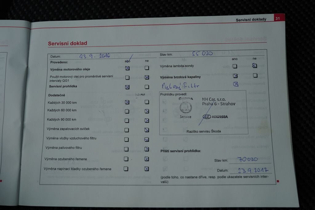 Škoda Fabia Sedan / Limuzína 1,2 l 47 kw