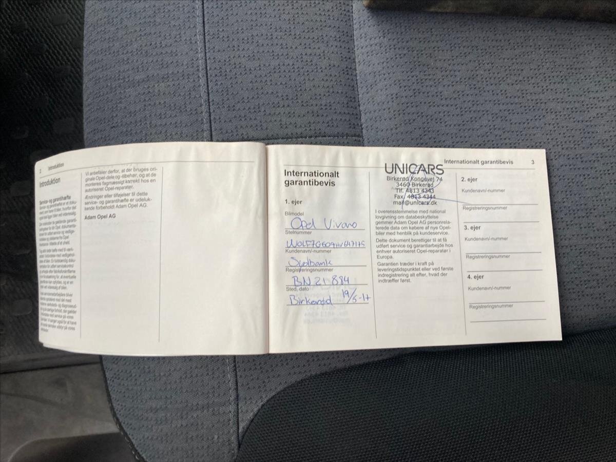 Opel Vivaro Ostatní 1,6 l 89 kw