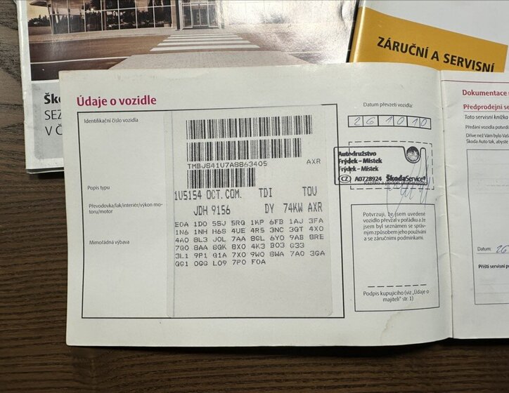 Škoda Octavia Kombi 1,9 l 74 kw