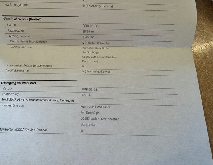 Škoda Octavia Kombi 1,6 l 81 kw