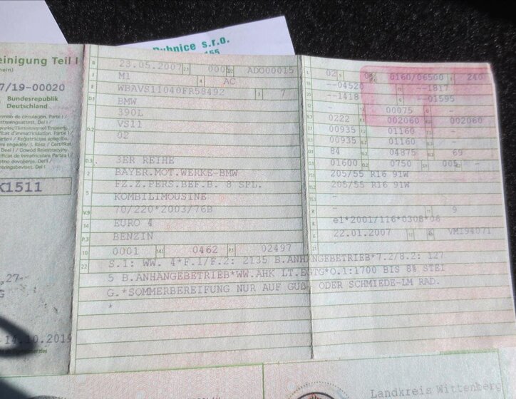 BMW Řada 3 Kombi 2,5 l 160 kw