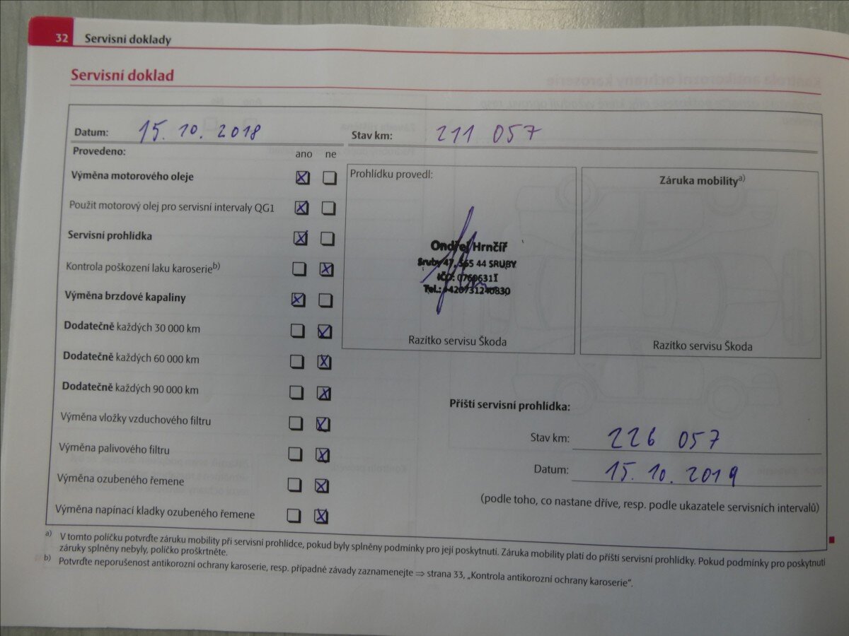 Škoda Octavia Kombi 1,9 l 77 kw