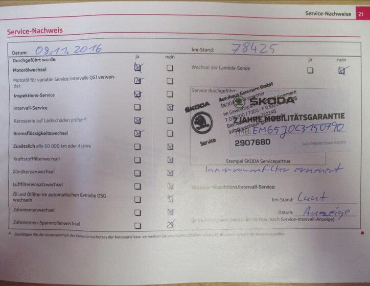 Škoda Fabia Hatchback 1,2 l 63 kw