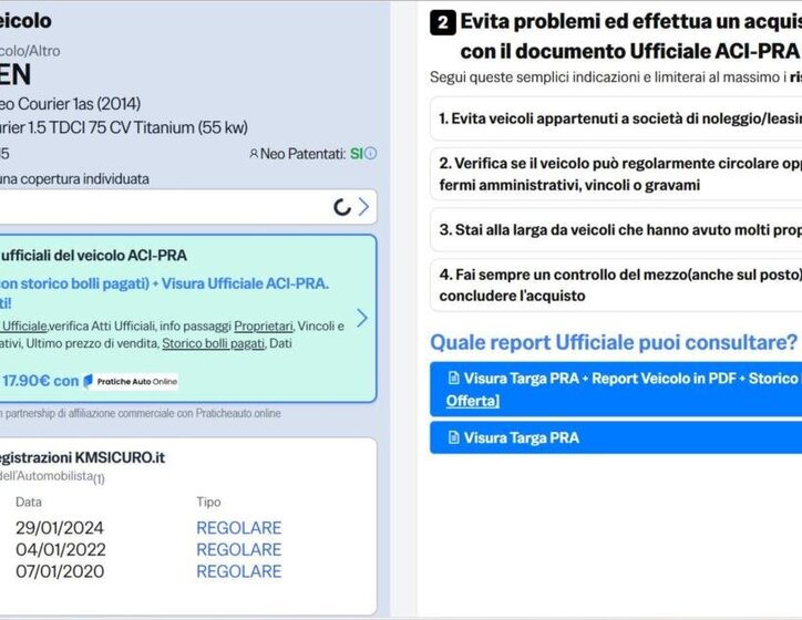 Ford Tourneo Connect MPV 1,5 l 55 kw