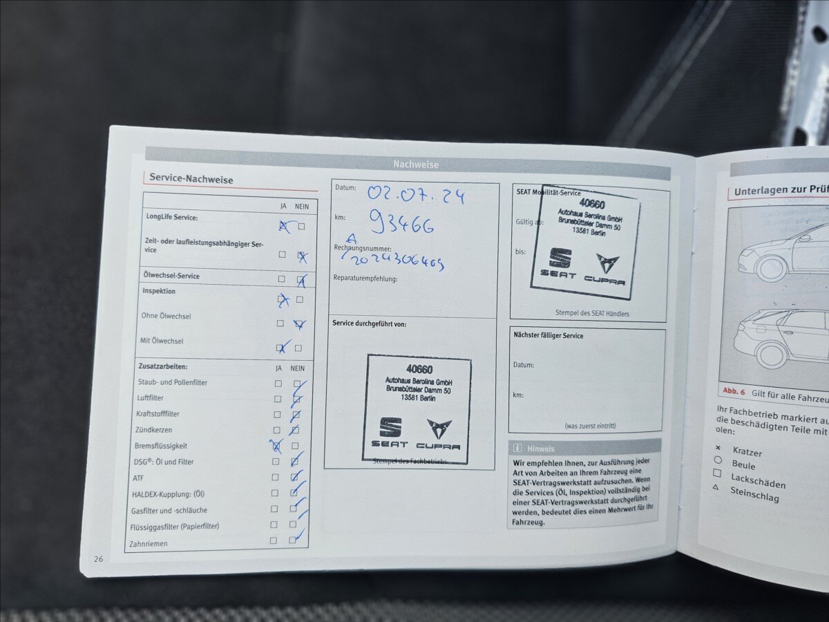 Seat Ateca Kombi 1,4 l 132 kw