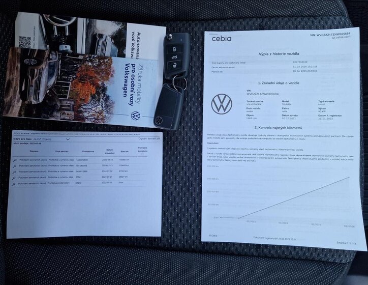 Volkswagen Touran Kombi 2,0 l 90 kw