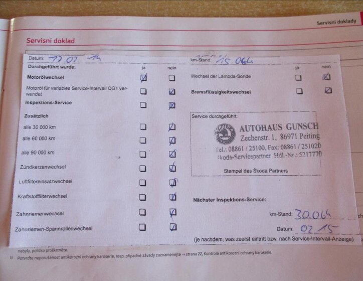 Škoda Fabia Kombi 1,2 l 63 kw