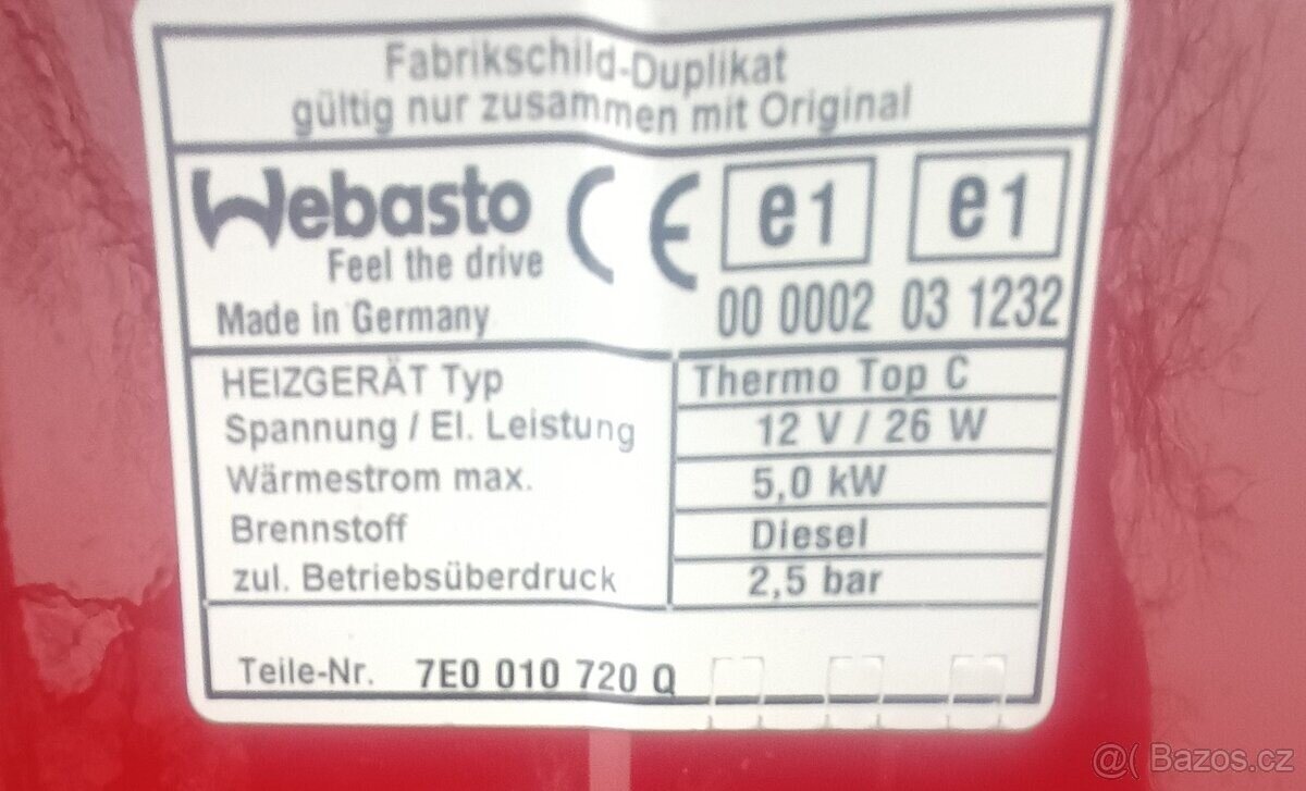 Volkswagen Transporter VAN-Minibus 0,0 75 kw