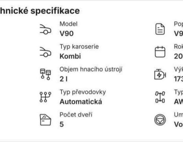 Volvo V90 Kombi 0,0 173 kw