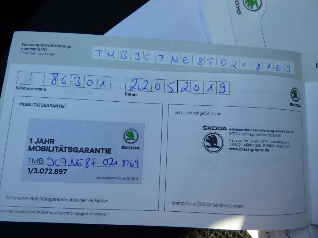 Škoda Octavia Kombi 1,4 l 103 kw