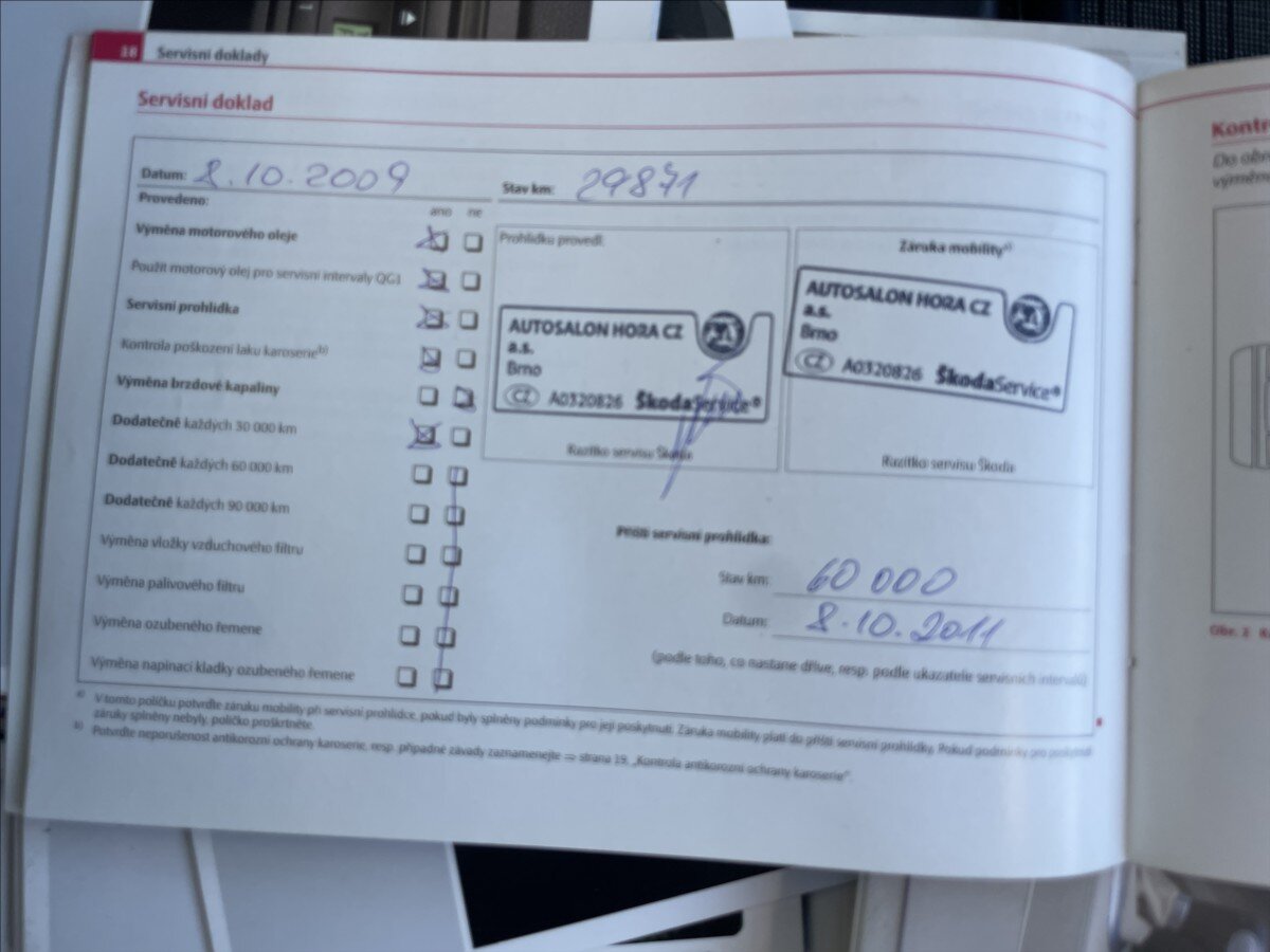 Škoda Octavia Sedan / Limuzína 1,9 l 77 kw