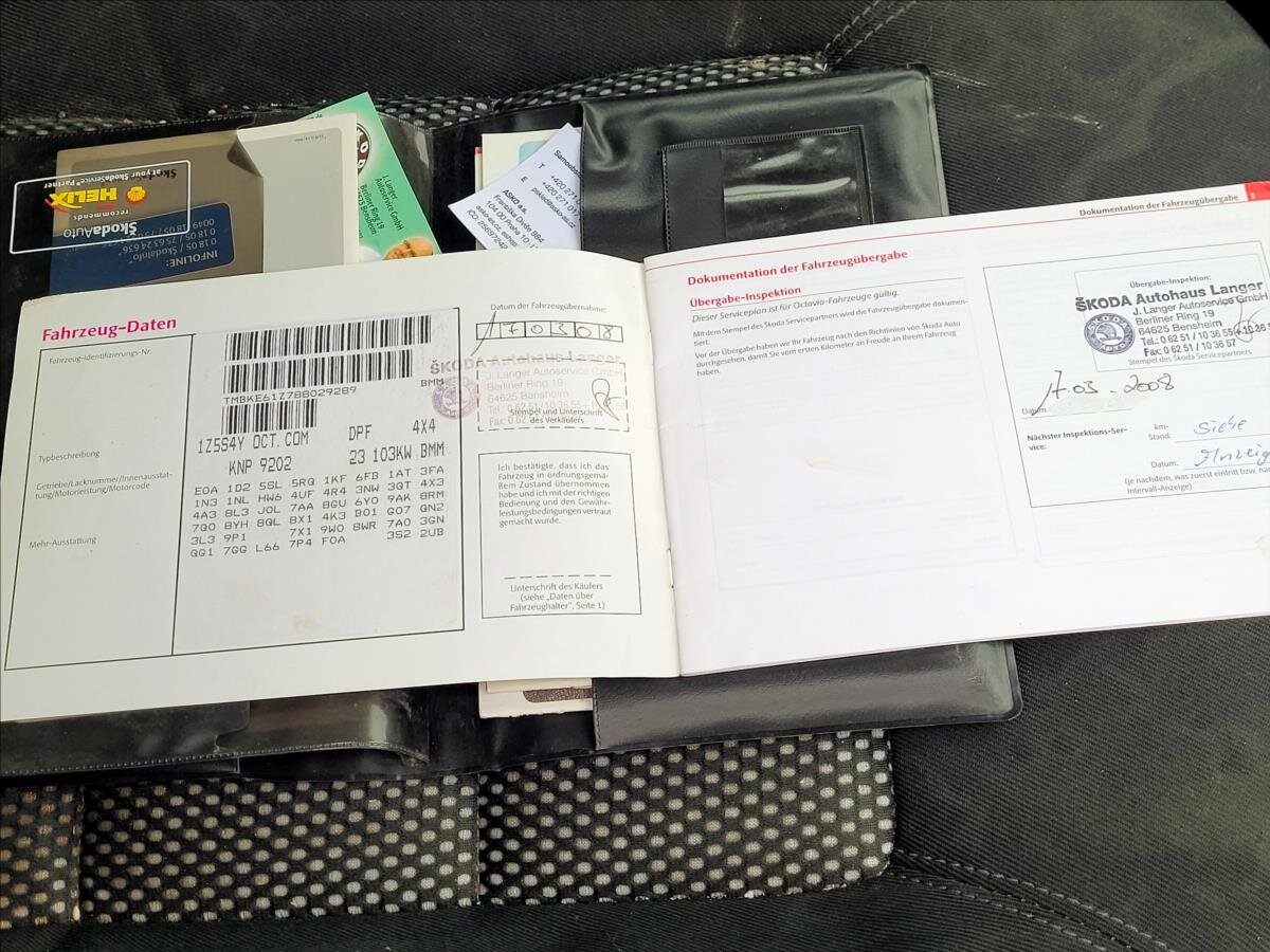 Škoda Octavia Kombi 2,0 l 103 kw