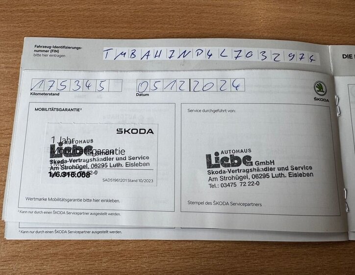 Škoda Superb Liftback 2,0 l 110 kw