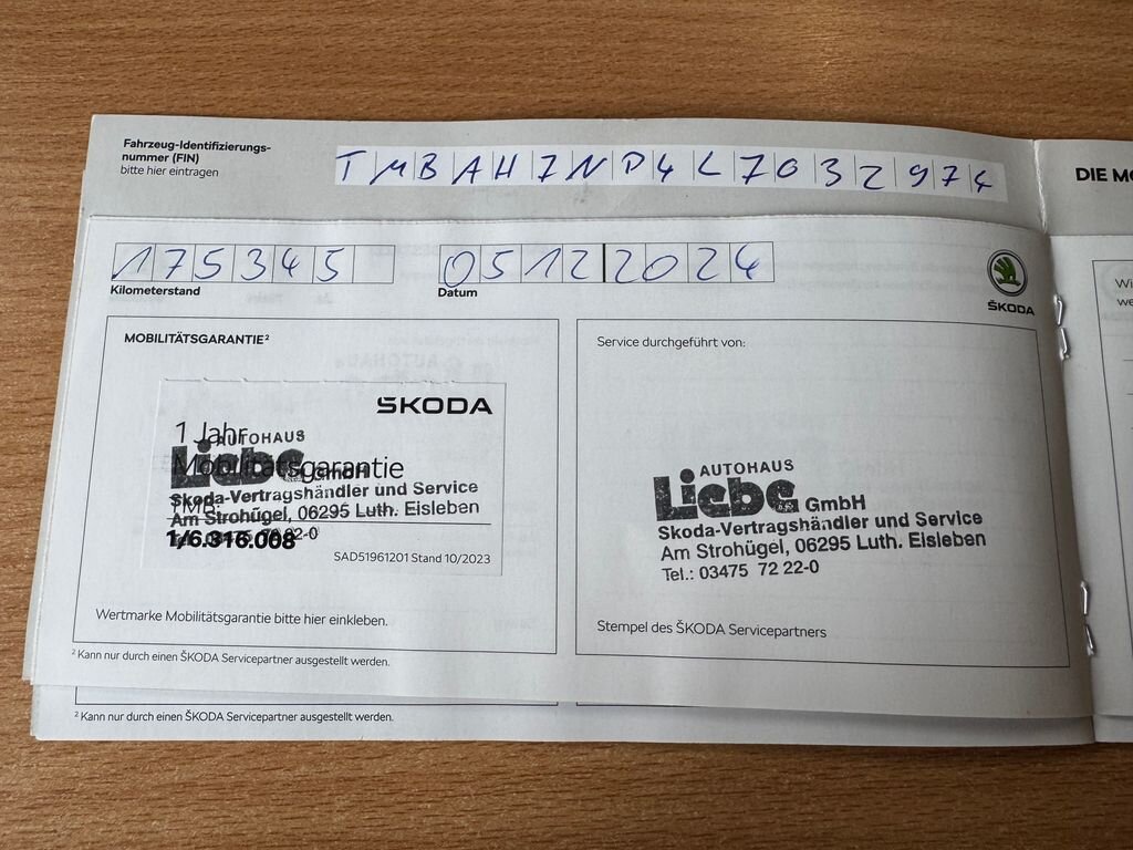 Škoda Superb Liftback 2,0 l 110 kw