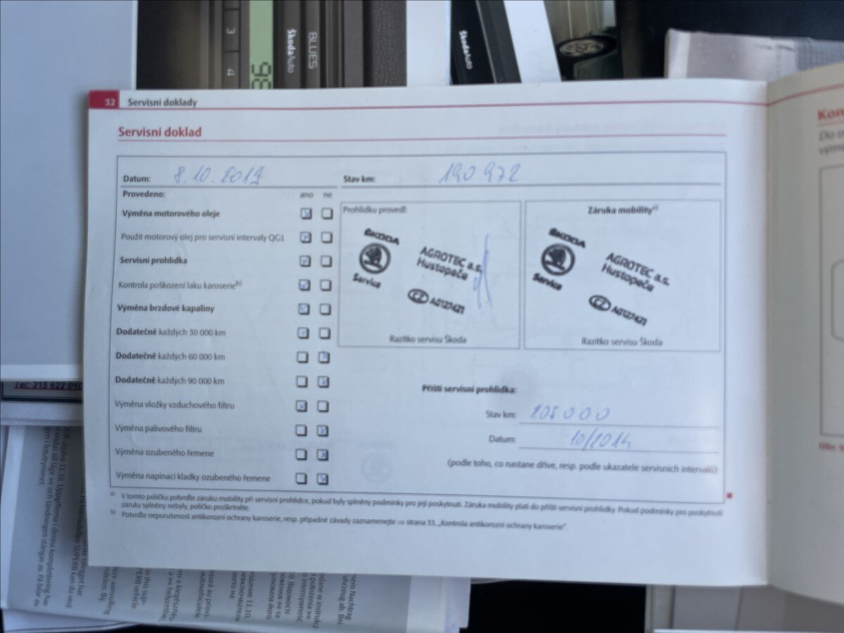 Škoda Octavia Sedan / Limuzína 1,9 l 77 kw