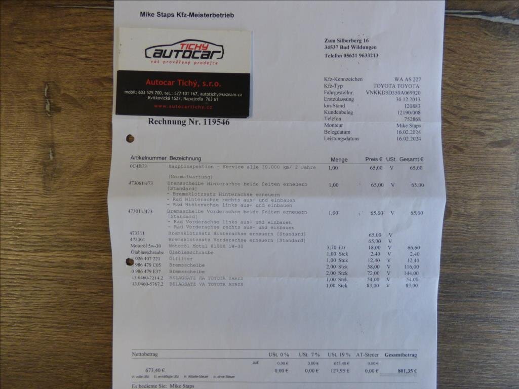 Toyota Yaris Hatchback 1,5 l 55 kw