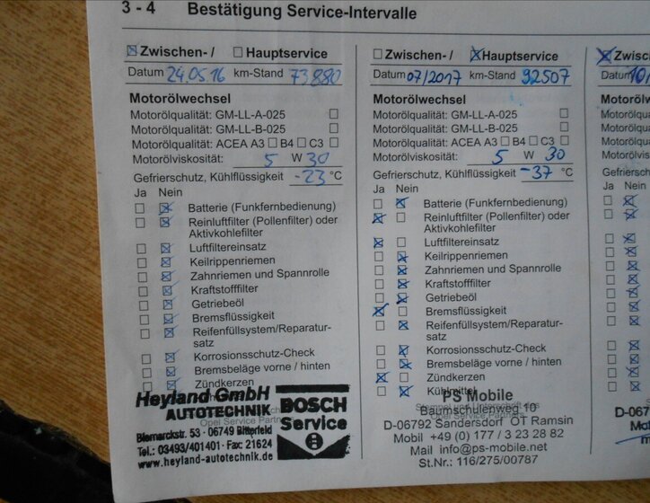 Opel Insignia Kombi 1,6 l 85 kw