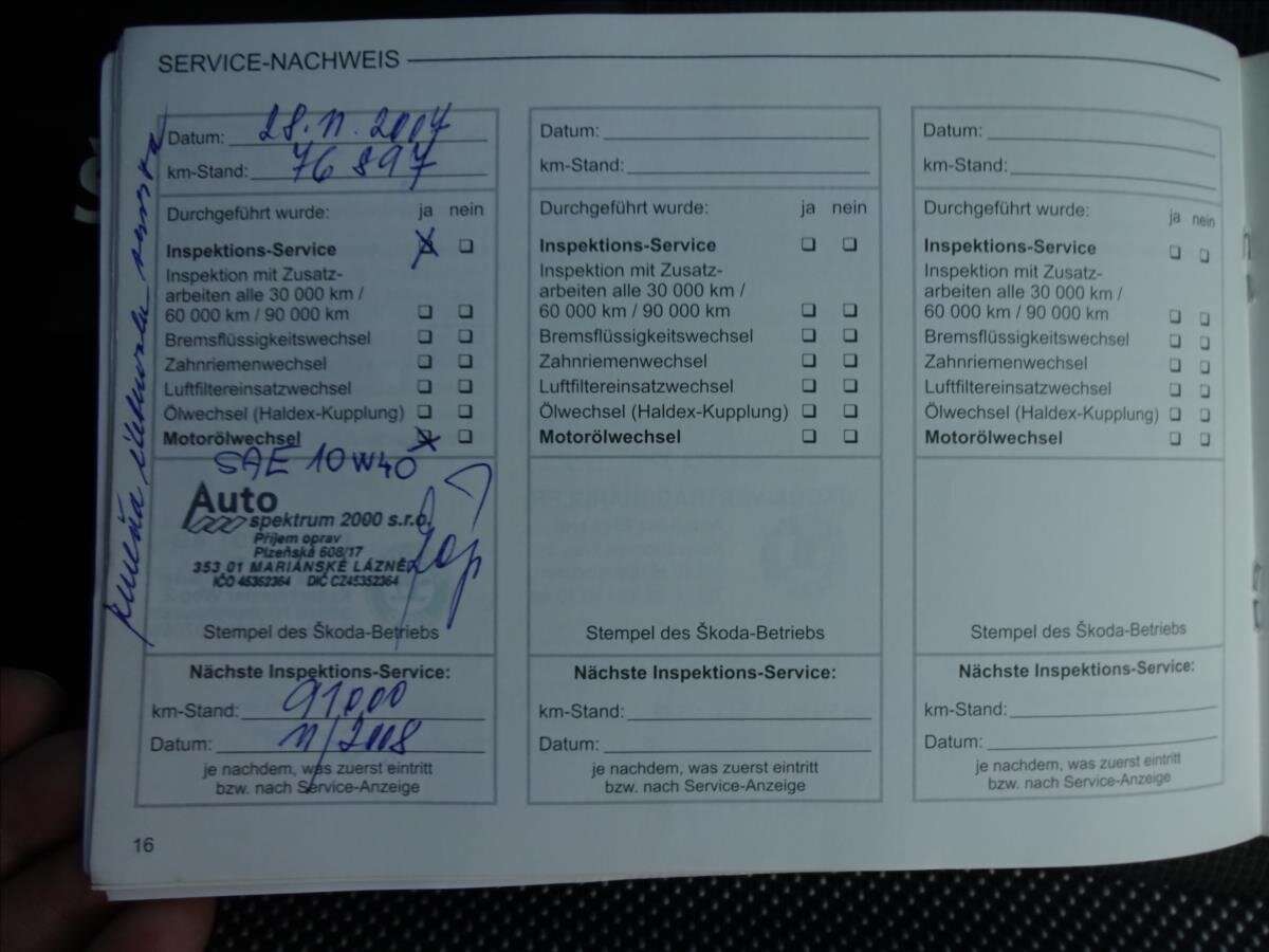 Škoda Octavia Kombi 1,9 l 81 kw