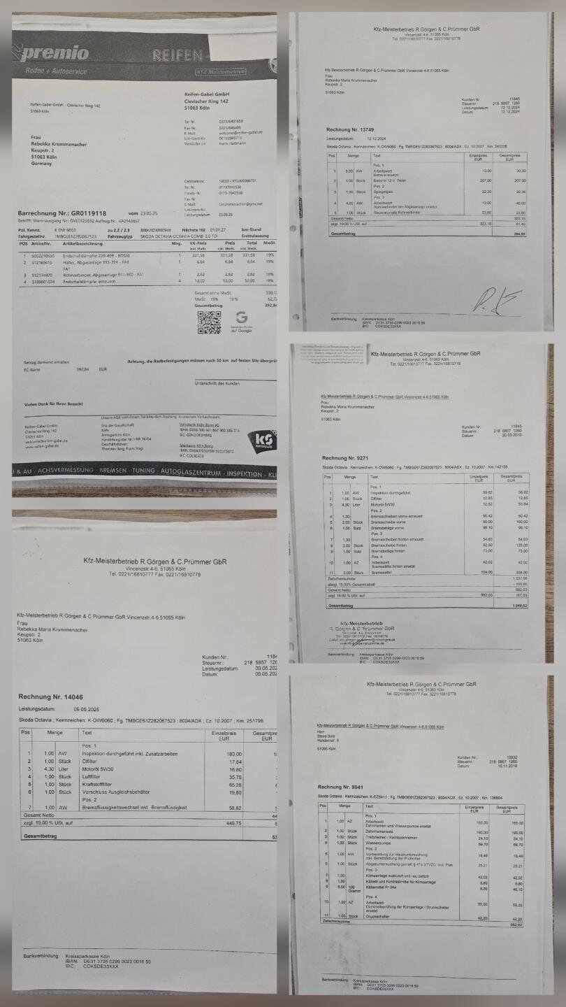 Škoda Octavia Kombi 2,0 l 103 kw