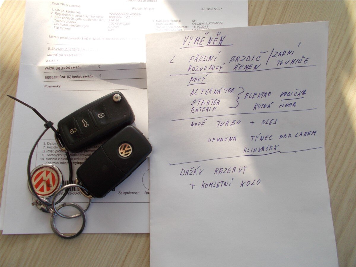 Volkswagen Caddy MPV 1,6 l 75 kw