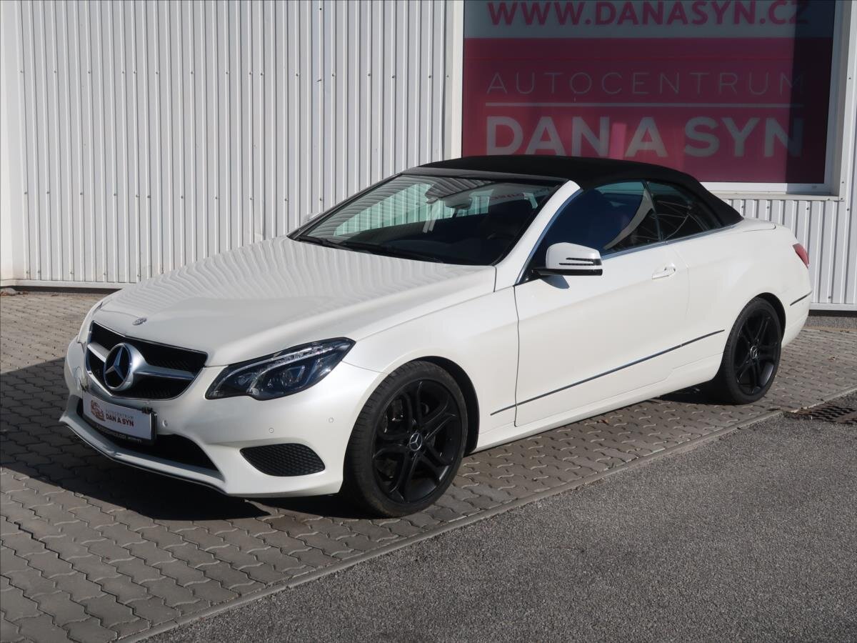 Mercedes-Benz Třídy E Kabriolet 3,0 l 185 kw