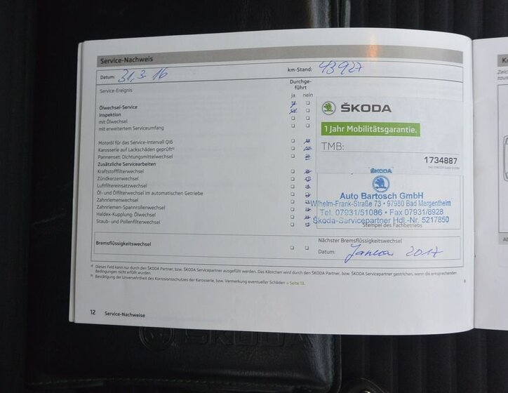 Škoda Octavia Kombi 2,0 l 135 kw