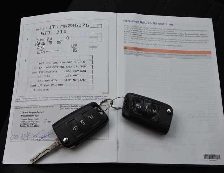 Volkswagen Touran MPV 2,0 l 90 kw