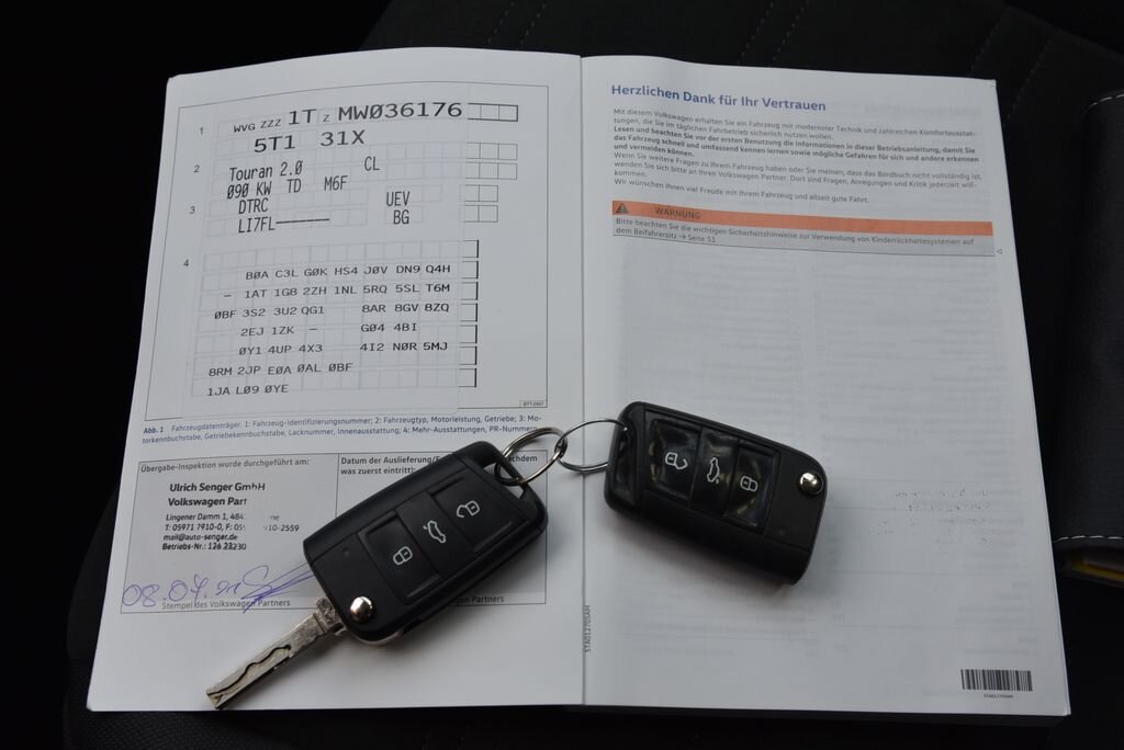 Volkswagen Touran MPV 2,0 l 90 kw