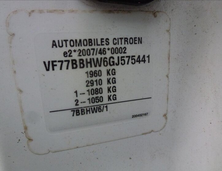 Citroën Berlingo Ostatní 1,6 l 55 kw