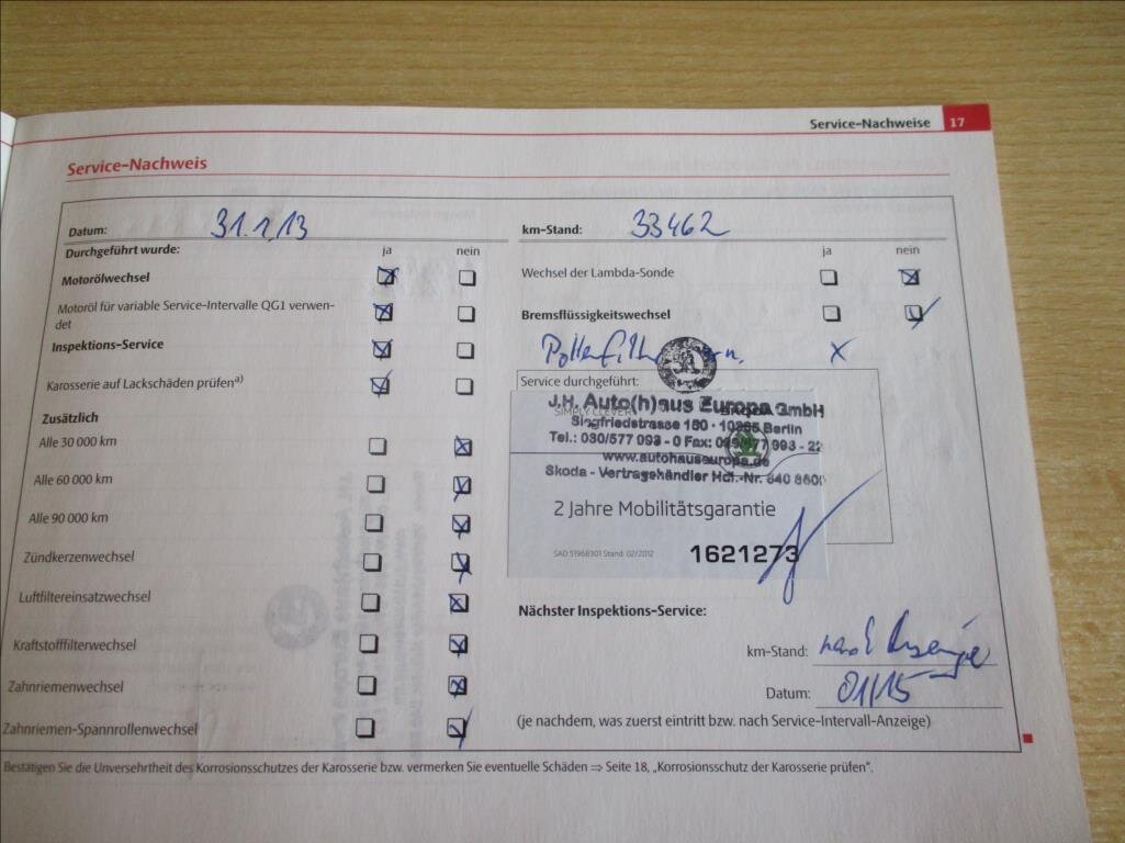 Škoda Roomster Kombi 1,2 l 51 kw