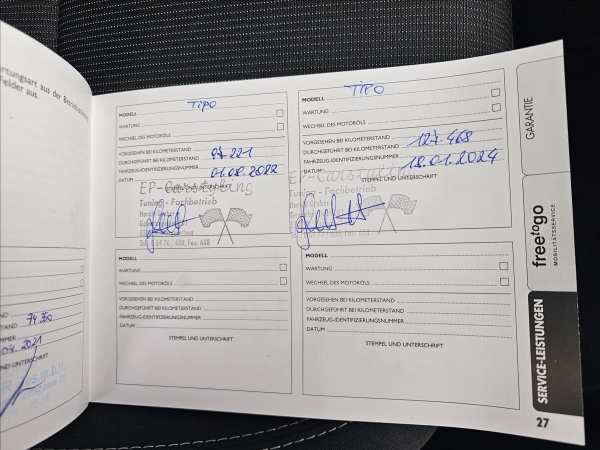 Fiat Tipo Kombi 1,2 l 70 kw