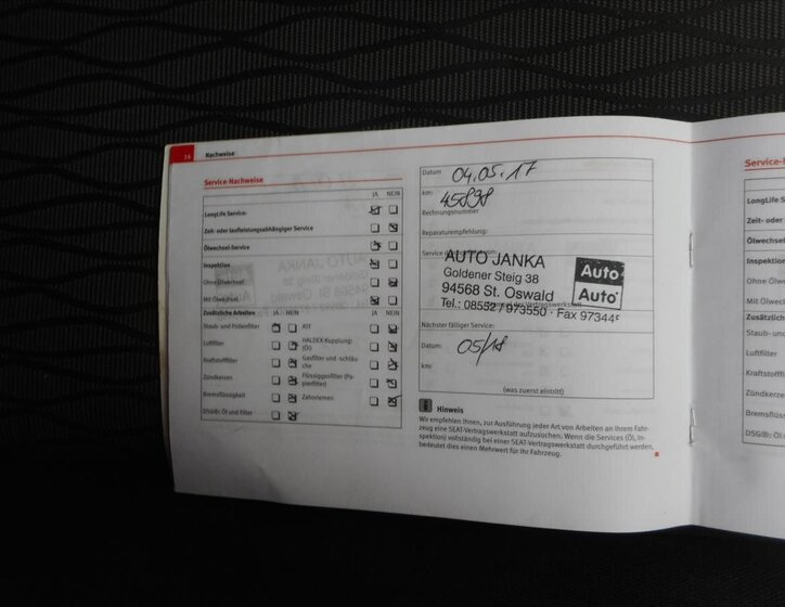 Seat Leon Hatchback 1,4 l 90 kw