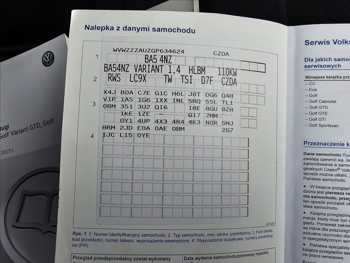 Volkswagen Golf Kombi 1,4 l 110 kw