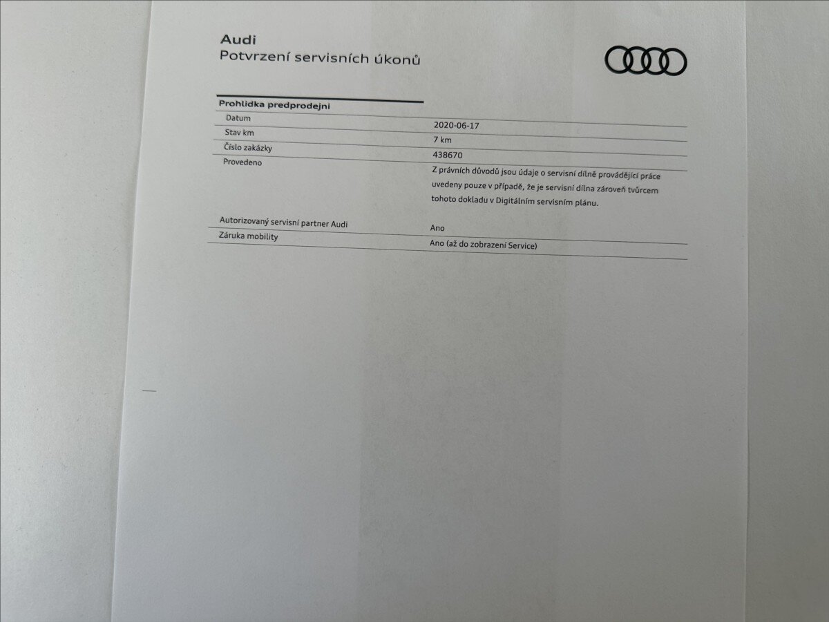 Audi SQ8 SUV / Terénní 4,0 l 320 kw