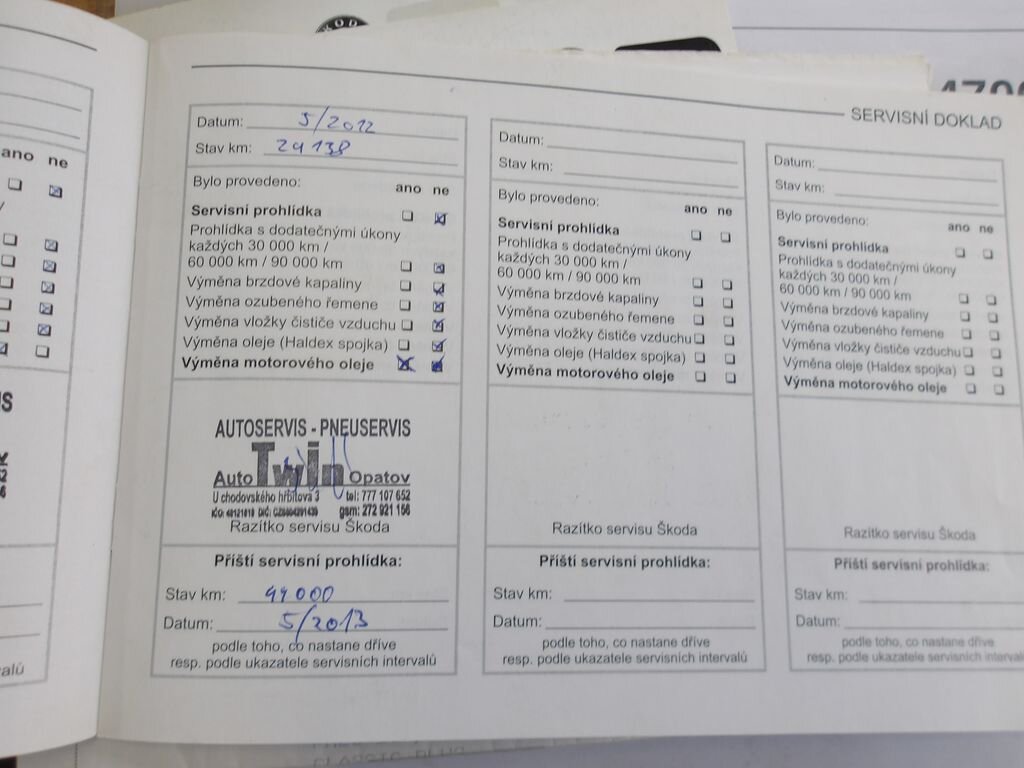 Škoda Fabia Hatchback 1,2 l 40 kw