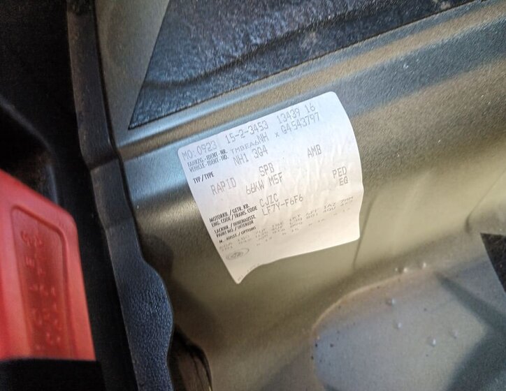 Škoda Rapid Hatchback 1,2 l 66 kw