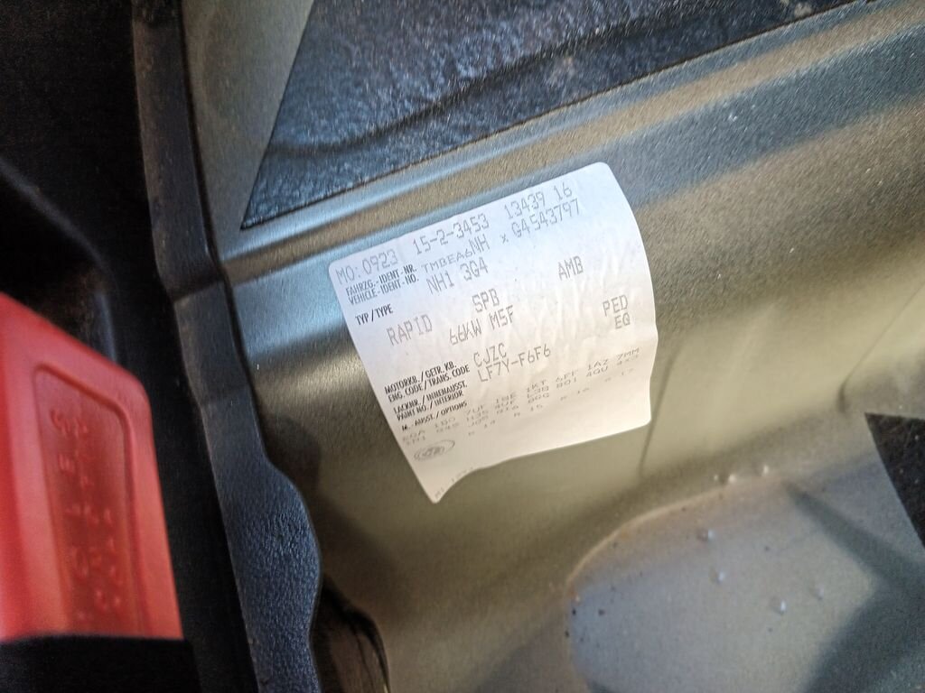 Škoda Rapid Hatchback 1,2 l 66 kw