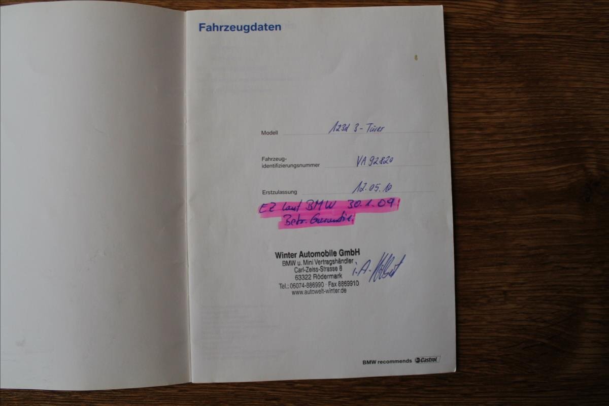 BMW Řada 1 Hatchback 2,0 l 150 kw