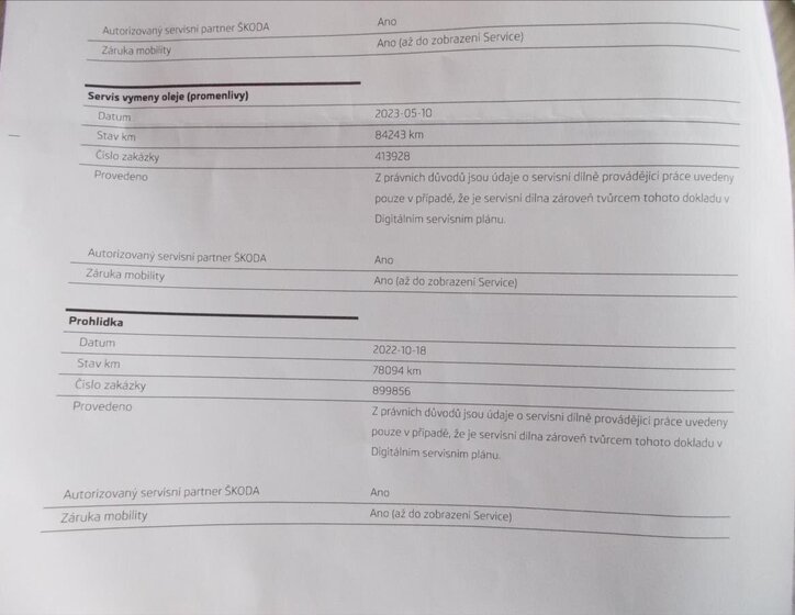 Škoda Octavia Kombi 1,6 l 85 kw