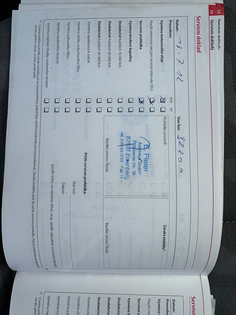 Škoda Fabia Kombi 1,4 l 63 kw