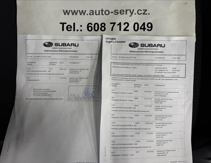 Subaru Forester SUV / Terénní 2,0 l 110 kw