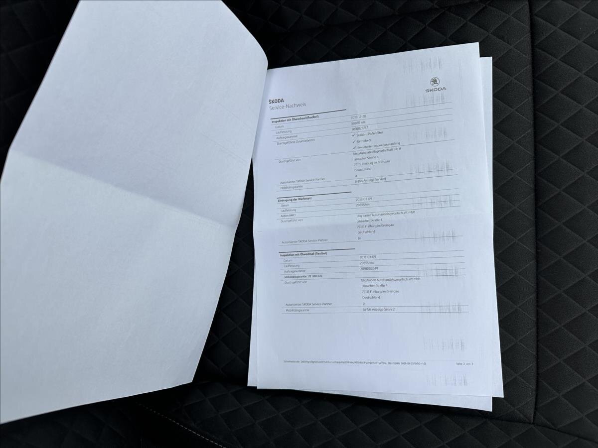 Škoda Superb Kombi 2,0 l 110 kw