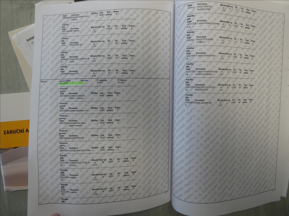 Škoda Roomster MPV 1,4 l 63 kw