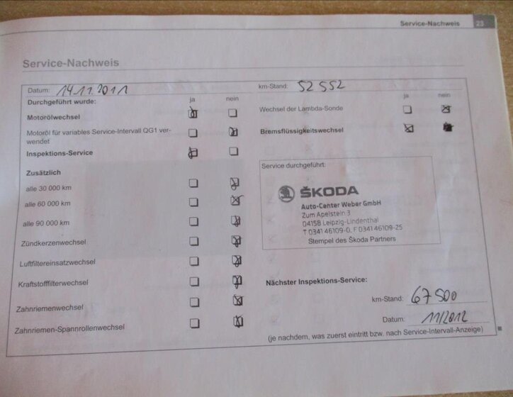 Škoda Fabia Hatchback 1,4 l 55 kw