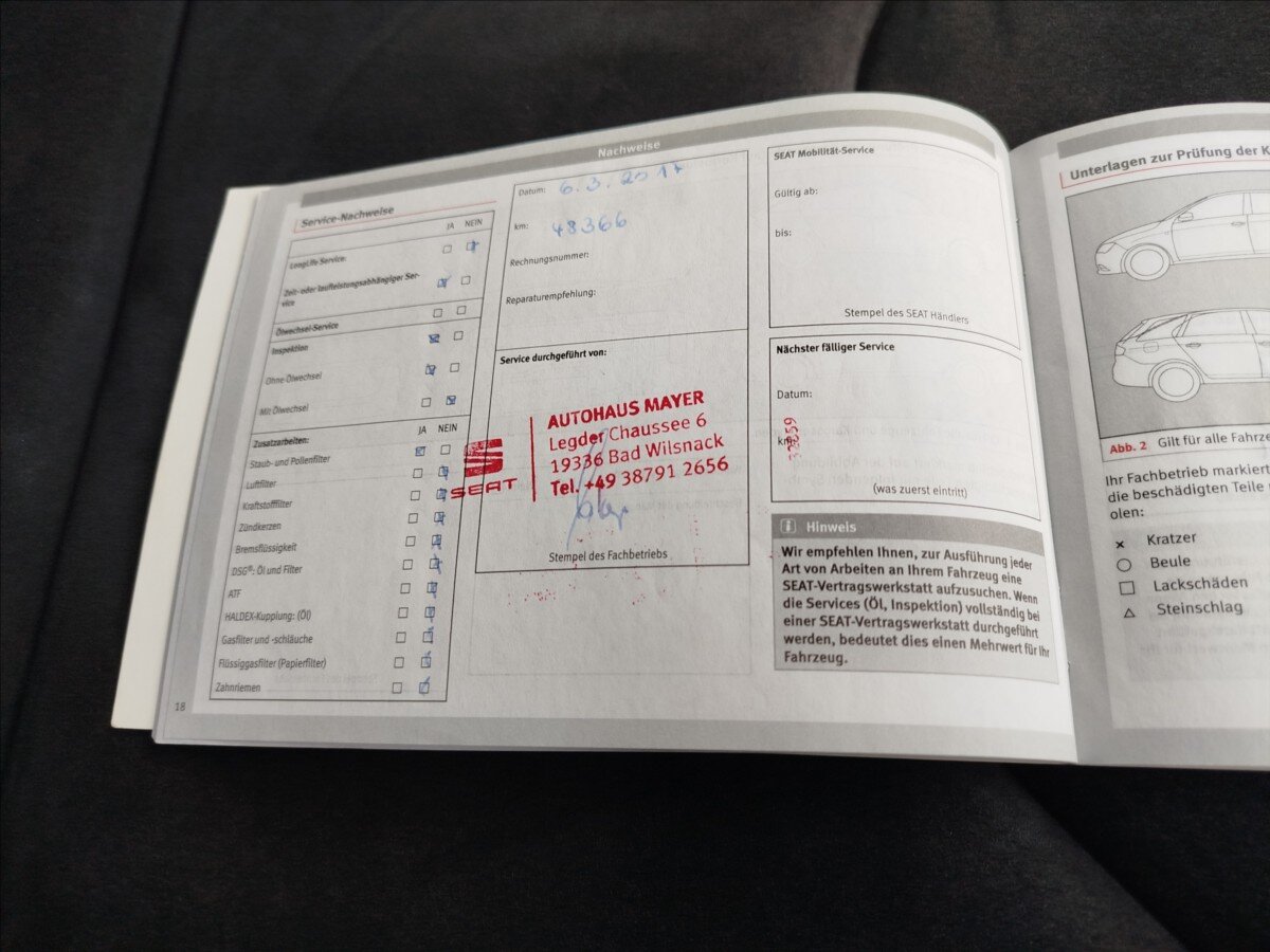 Seat Leon Kombi 1,4 l 110 kw