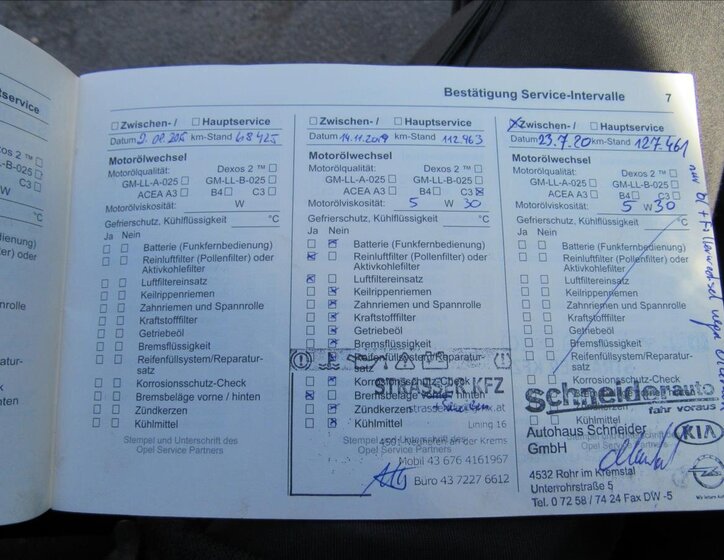 Opel Zafira Kombi 1,7 l 81 kw